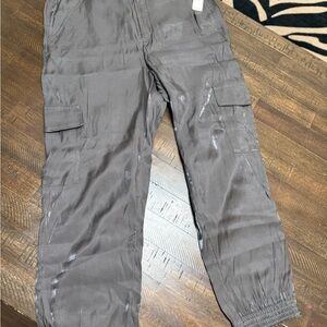 Anthropologie Carbon Gray Woman Cargo Pants
